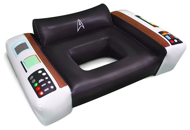 Star Trek Captain's Chair Pool Float