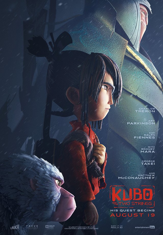 Kubo and the Two Strings Official Poster