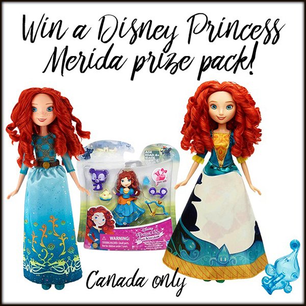Win a Disney Princess Merida prize package