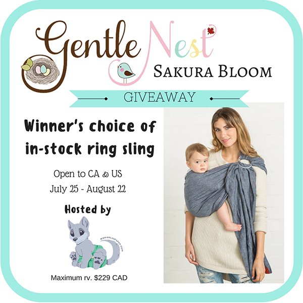 Win a Sakura Bloom ring sling