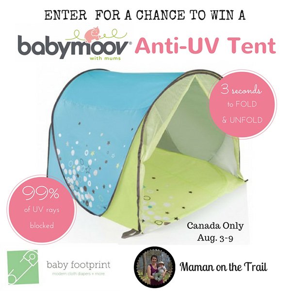 Enter to win a Babymoov Anti-UV Tent (CAN, 8/9)