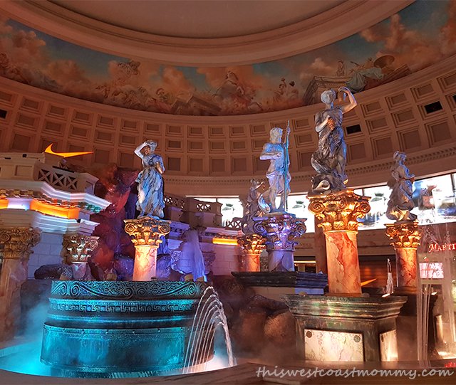 Fall of Atlantis fountain