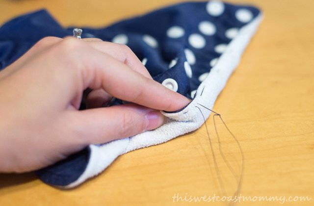 Sewing top stitch