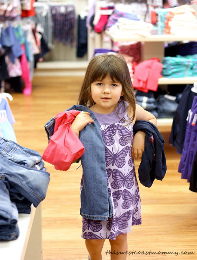 Carter's OshKosh B'Gosh is our destination for back to school!
