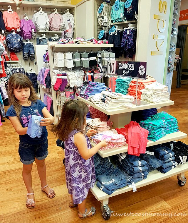 Carter's OshKosh B'Gosh is our destination for back to school!