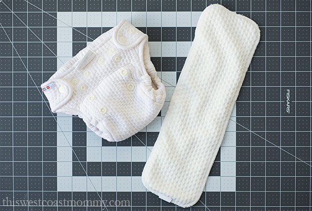 The Dimple Diaper from Bummis is the best of both worlds when it comes to absorbency and simplicity.