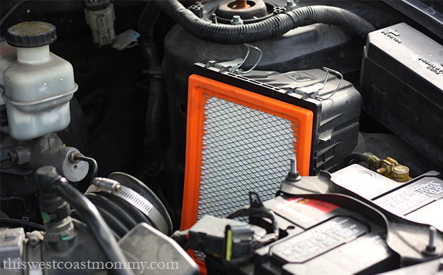 replace engine air filter