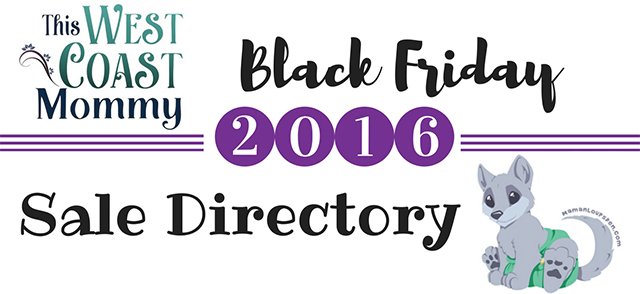 Black Friday 2016 Sales Directory - Here's where you'll find all the best deals on cloth diapers, baby carriers, mom & baby gear, and more!