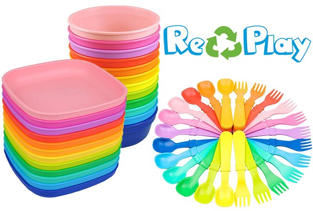 Re-Play recycled dishware