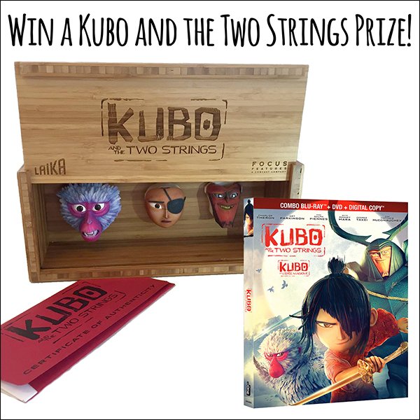 Win a Kubo and the Two Strings Prize Pack