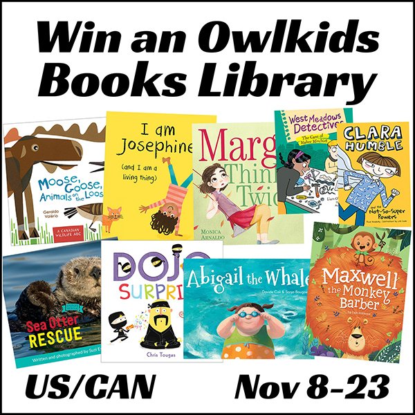Win an Owlkids Books Library (US/CAN, 11/23)