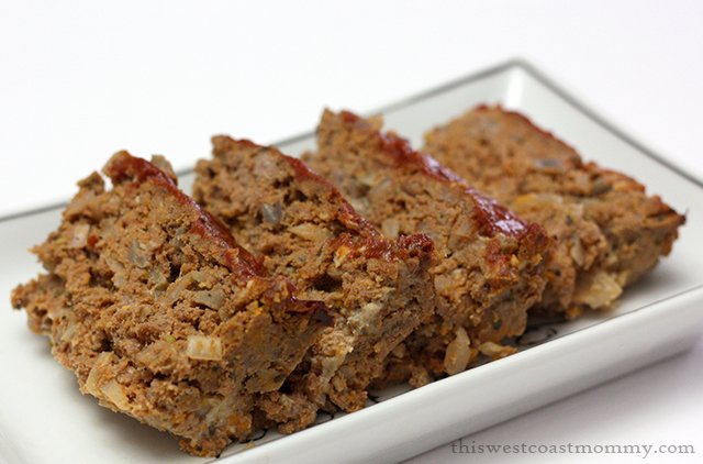 Paleo Meatloaf with Balsamic Tomato Sauce