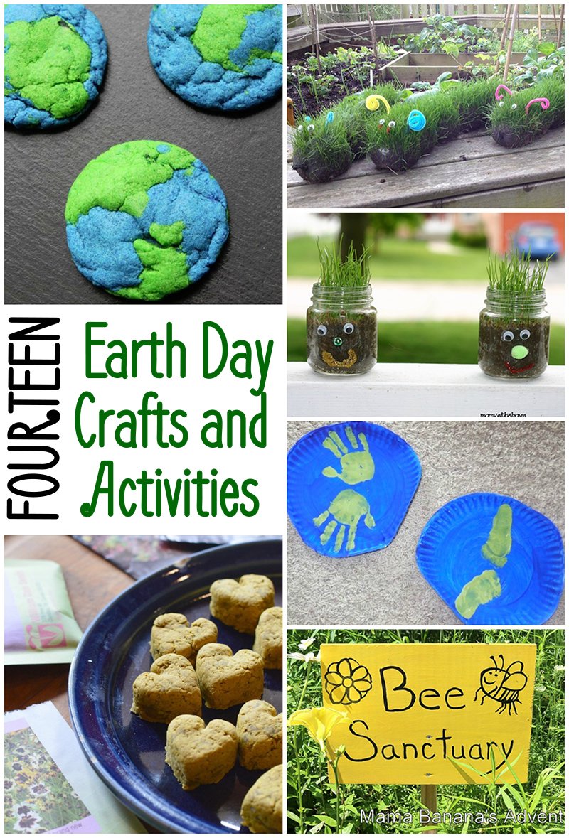 Celebrate Earth Day with these Earth-themed crafts and activities!
