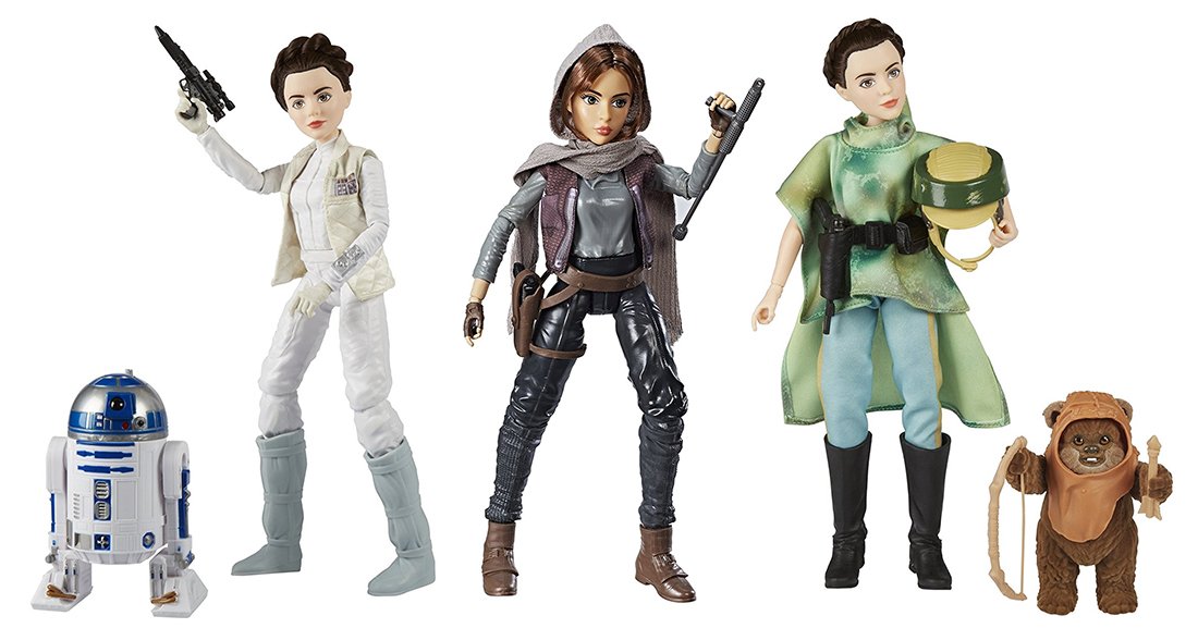 star wars forces of destiny dolls
