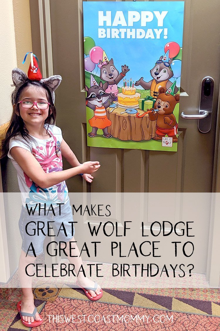Great wolf lodge birthday package