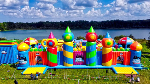 The World’s Biggest Bouncy Castle Arrives in Vancouver August 19th